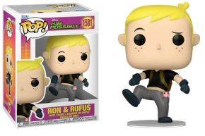  Ron with Rufus 1581  KIM POSSIBLE Funko POP! Vinyl