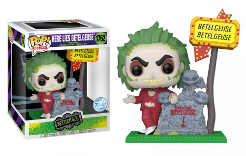 Here Lies Betelgeuse 1762 Beetlejuice Deluxe Funko POP!
