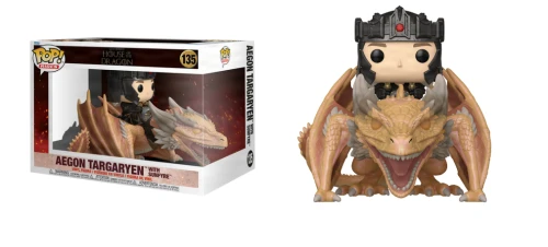 Aegon Targaryen with Sunfyre 135  House of the Dragon Funko POP! Vinyl 