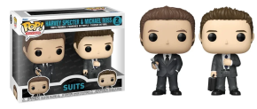 Harvey Specter & Michael Ross 2 pack Suits  Funko POP! Vinyl    