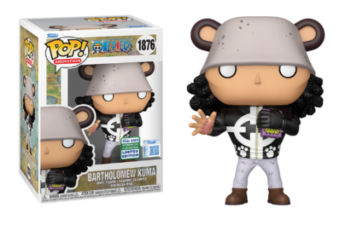 Bartholomew Kuma 1876 One Piece 2025 Wondrous Convention Funko POP! 