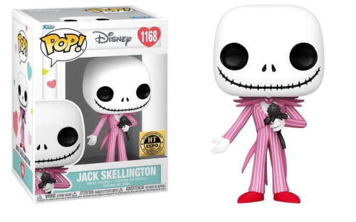 Jack Skellington 1168 HT Expo 2022 Disney Funko POP! Vinyl  