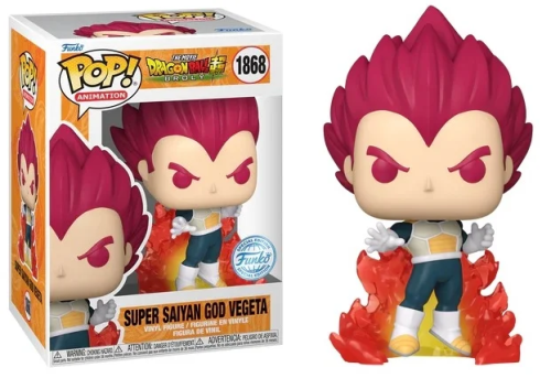 Super Saiyan God Vegeta 1868 Dragon Ball Super: Broly  Funko POP! Vinyl 