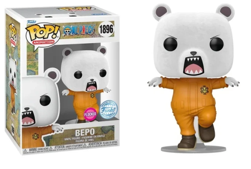 Bepo 1896 Flocked One Piece Funko POP 