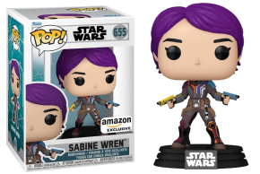 Sabine Wren 655 Amazon Exclusive Star Wars Funko POP! Vinyl  