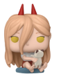 Power with Meowy 1766 Chainsaw Man Chase Flocked Funko POP! Vinyl   