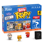 Funko Bitty POP!  PIXAR 4 pack : Buzz Lightyear, Sox, Red Panda Mei + 1 tajemniczy