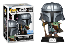 Mandalorian with Grogu 772 Star Wars Funko POP! Vinyl