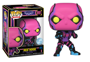 Red Hood (Blacklight) 891 Gotham Knights DC Funko POP! Vinyl