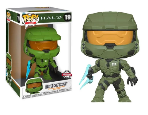 Master Chief 19 Halo Funko POP! Vinyl - JUMBO 10 calowy