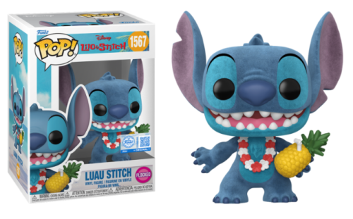 Luau Stitch 1567 Flocked Stitch Disney Funko POP! Vinyl  