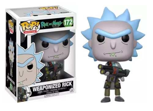 Weaponized Rick 172 Rick and Morty Funko POP! Vinyl