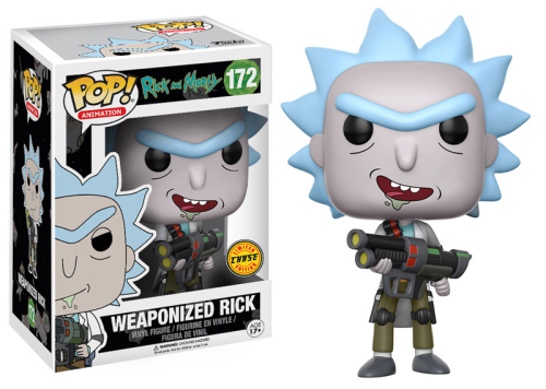 Weaponized Rick 172 CHASE Rick and Morty Funko POP! Vinyl
