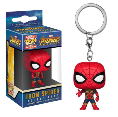 Iron Spider 4cm Marvel Avengers Funko Brelok Pocket POP! 