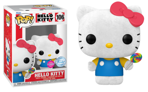Hello Kitty 106 Flocked Hello Kitty Funko POP! Vinyl    