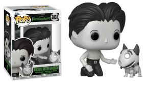 Victor with Sparky 2038 Frankenweenie Funko POP! Vinyl