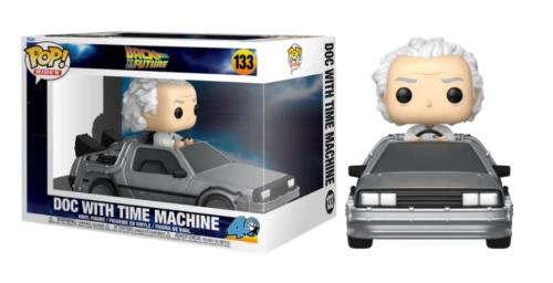 Doc with Time Machine 133 Back to the Future Funko POP! Vinyl 