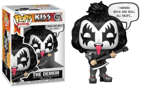 The Demon 471 Kiss Rocks Funko POP! Vinyl 