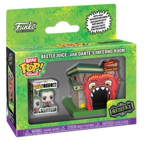 Beetlejuice and Dante's Inferno Room - Funko Bitty POP!  Towns  2,5 cm