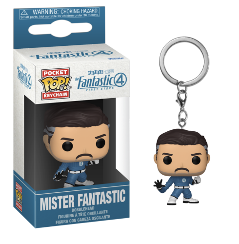 Mister Fantastic Marvel : The Fantastic 4 Funko Brelok Pocket POP!