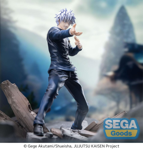 Jujutsu Kaisen Satoru Gojo Fierce Battle - Statuette Luminasta 18cm SEGA