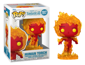 Human Torch 1517 Marvel The Fantastic 4 Funko POP! Vinyl 