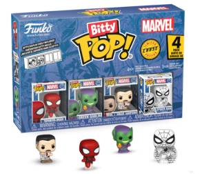 Bitty Funko POP! Marvel Spider-Man Green Goblin J. Jonah Jameson Spider-Man 