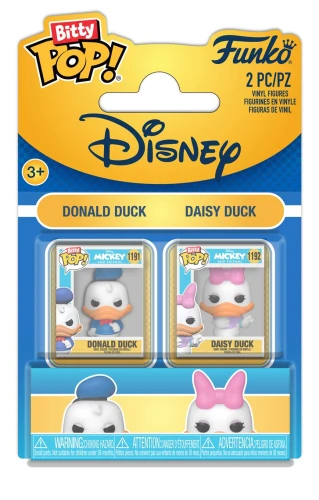 Funko Bitty Pop! 2-pack: Disney - Donald & Daisy Vinyl Figures
