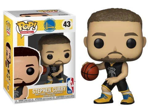 Stephen Curry 43 Golden State Warriors NBA Funko POP!