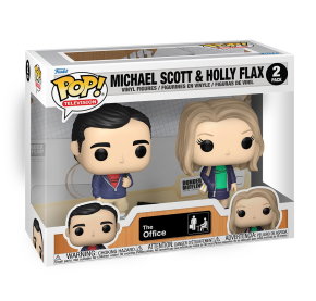 Michael Scott & Holly Flax 2-pack - The Office Funko POP! Vinyl