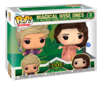 MAGICAL WISE ONES Emerald City Players  2-Pack - WICKED Funko POP! 