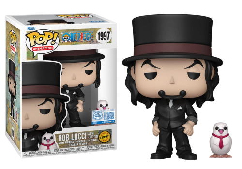 Rob Lucci with Hattori 1997 CHASE - One Piece Funko POP!