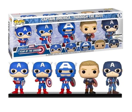Captain America: Through the Ages 5-pak Marvel: Year of the Shield Funko POP! 