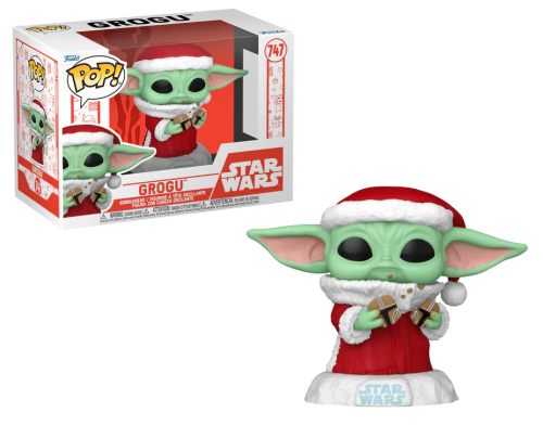  Grogu (Santa) 747 Star Wars Funko POP! Vinyl