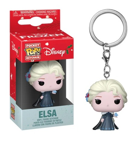 Elsa Disney: Princess Holiday - Funko Brelok Pocket POP! 