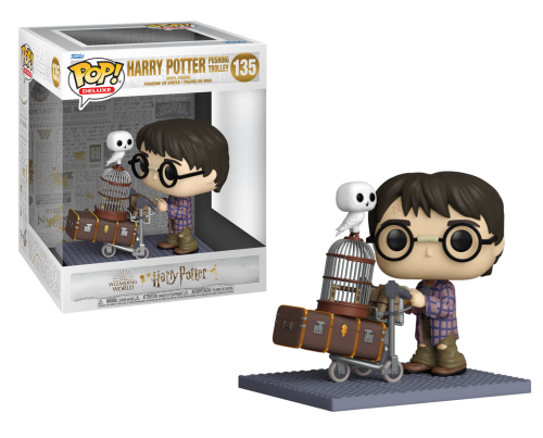 Harry Potter Pushing Trolley 135 ( Deluxe ) Harry Potter Funko POP! 