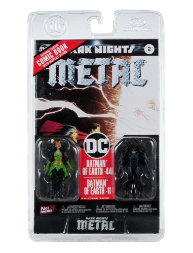 DC Direct Page Punchers Action 2-Pack Batman of Earth-44 & Batman of Earth-11 (Dark Nights: Metal) - 8 cm McFarlane