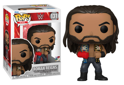 Roman Reigns w/Belts 131 WWE Funko POP! Vinyl