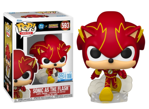 Sonic as The Flash 593 DC x Sonic Funko POP! Vinyl 