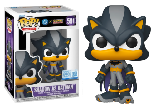 Shadow As Batman 591 DC x Sonic Funko POP! Vinyl
