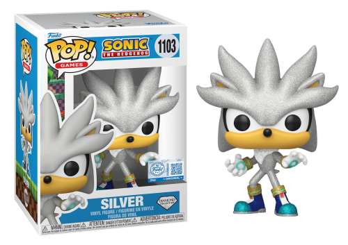 Silver the Hedgehog 1103 Sonic the Hedgehog Funko POP! Vinyl