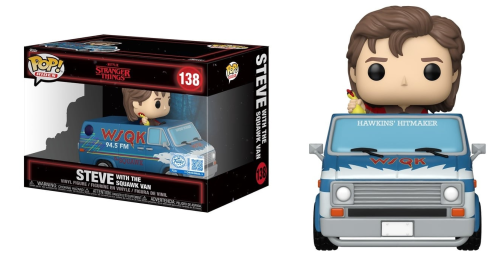 Steve with the Squawk Van 138 Rides Stranger Things Funko POP! Vinyl 