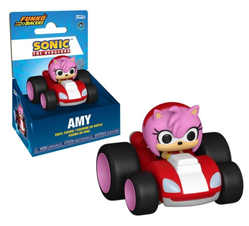 Funko Racers Amy Rose - Sonic The Hedgehog (4,8cm) Mini Samochodzik