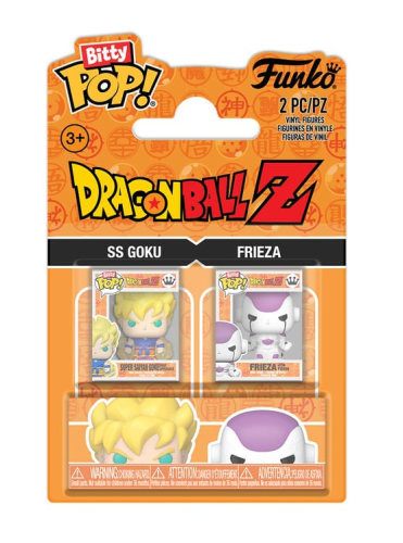 Funko Bitty Pop! 2-pack: Dragon Ball Z - SS Goku & Frieza Vinyl Figures