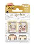 Funko Bitty Pop! 2-pack: Harry Potter - Hermione & Krum (Yule) Vinyl Figures