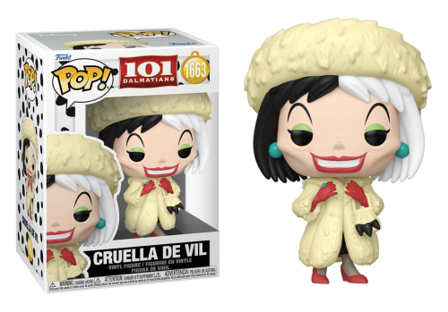 Cruella De Vil 1663 101 Dalmatians Funko POP! Vinyl   