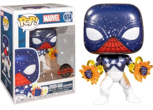 Spider-Man (Captain Universe) 614 excl. Marvel Spider-Man Funko POP! Vinyl 
