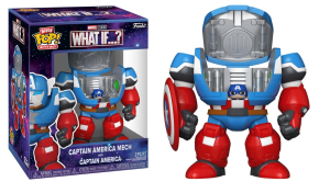 Funko Bitty POP!  -  What IF- Bitty Bots - Captain America Mech with Captain America