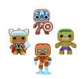 Holiday Gingerbread 4 pack Marvel - Funko  POP! Vinyl