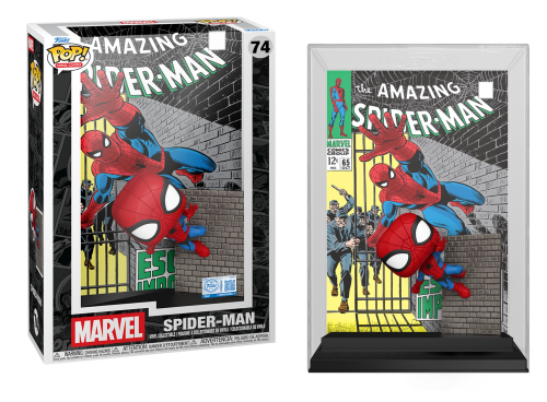 Spider-Man 74 Marvel Amazing Spider-Man Funko POP! Comic COVER 